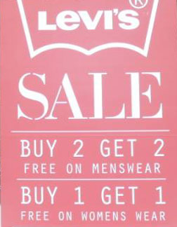 levis sale buy 2 get 2